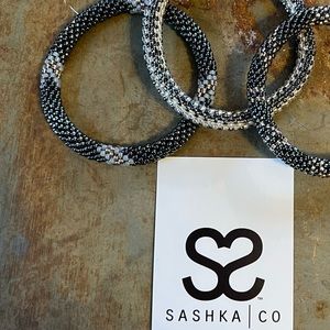 Sashka|Co Nepalese Artisan Crafted Fair Trade Beaded Bracelets Set of 3